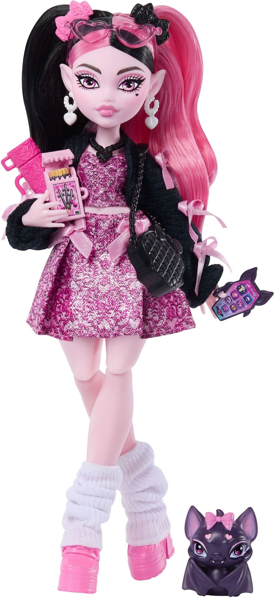 Monster High Draculaura Puppe - Mattel - MATTEL JHK29 Puppe - Mattel - Monster High Draculaura Puppe - Modell MATTEL JHK29 Produktbild fuer Online-Shop
