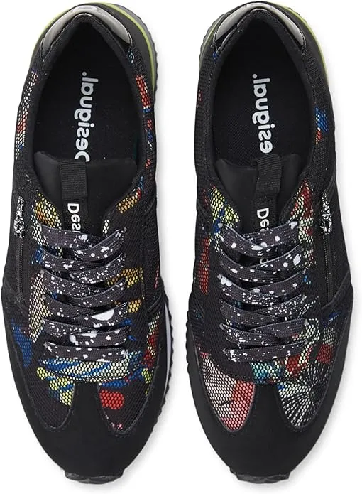 Desigual Damen Sneaker „Broker Trainers“ by M. Christian Lacroix - Blau/Grün 21WSAA03403361 GR. 37