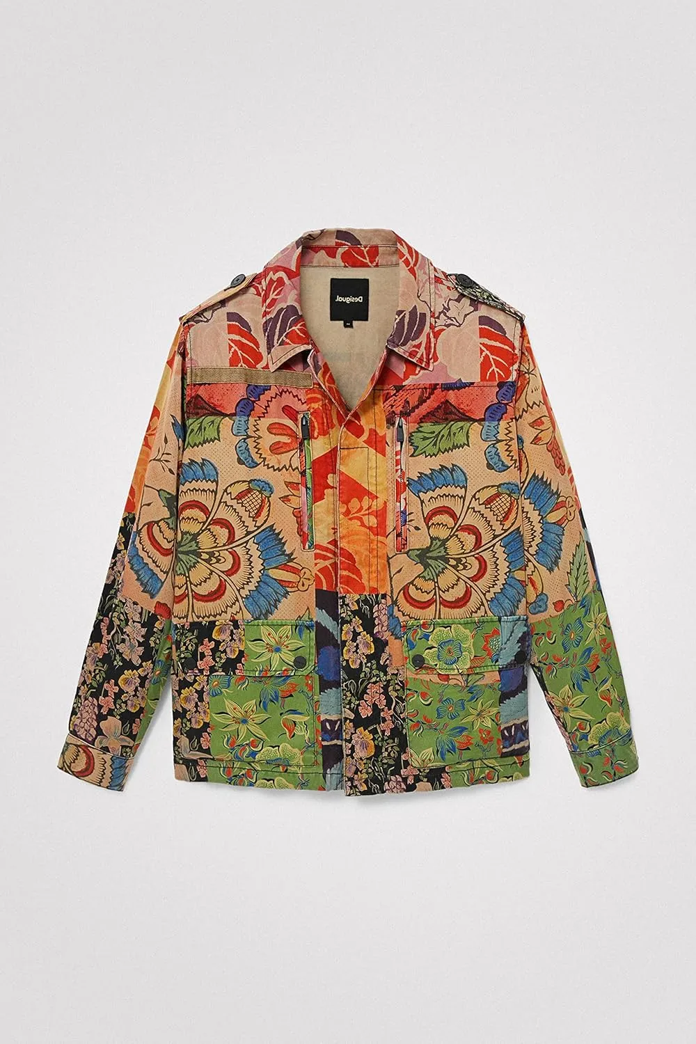 Desigual Damen Jacke „Chaq Larson“ by M. Christian Lacroix - Mehrfarbig 22SWEW56 GR. L Desigual Damen Jacke „Chaq Larson“ by M. Christian Lacroix - Mehrfarbig 22SWEW56 GR. L