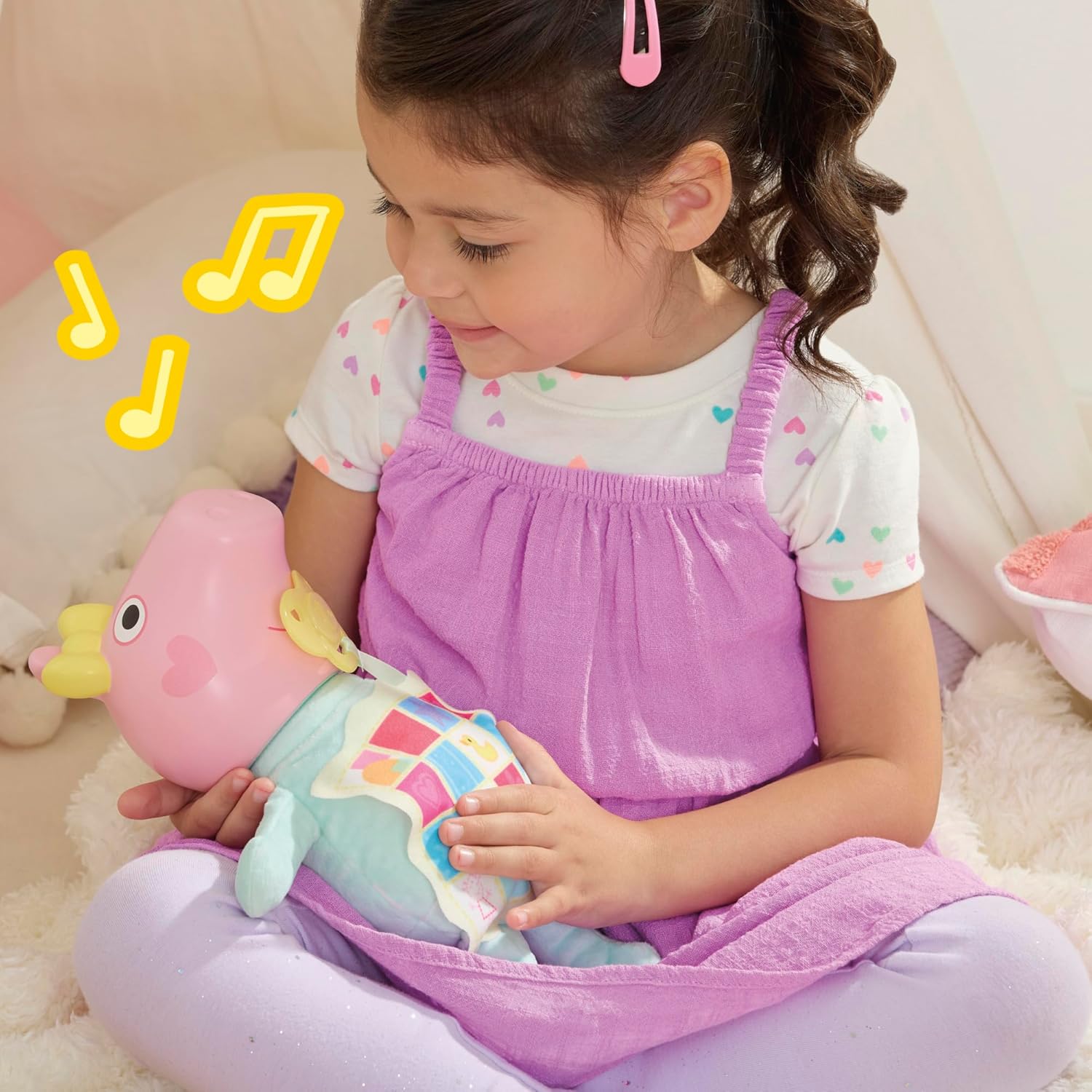 Peppa Pig Oinks And Snuggles Feature Item Kind, Weiblich, Mädchen, Person, Ärmel