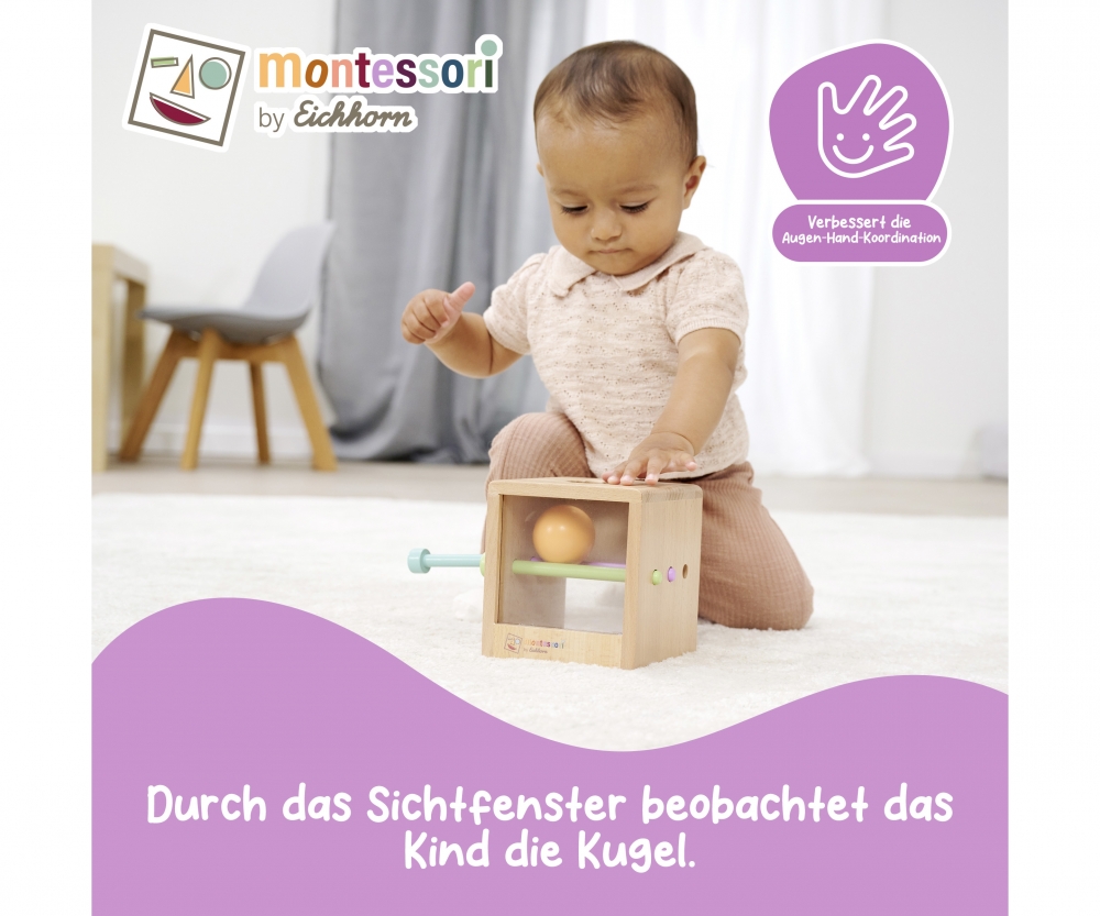 Eichhorn EH Montessori Box mit Kugeln