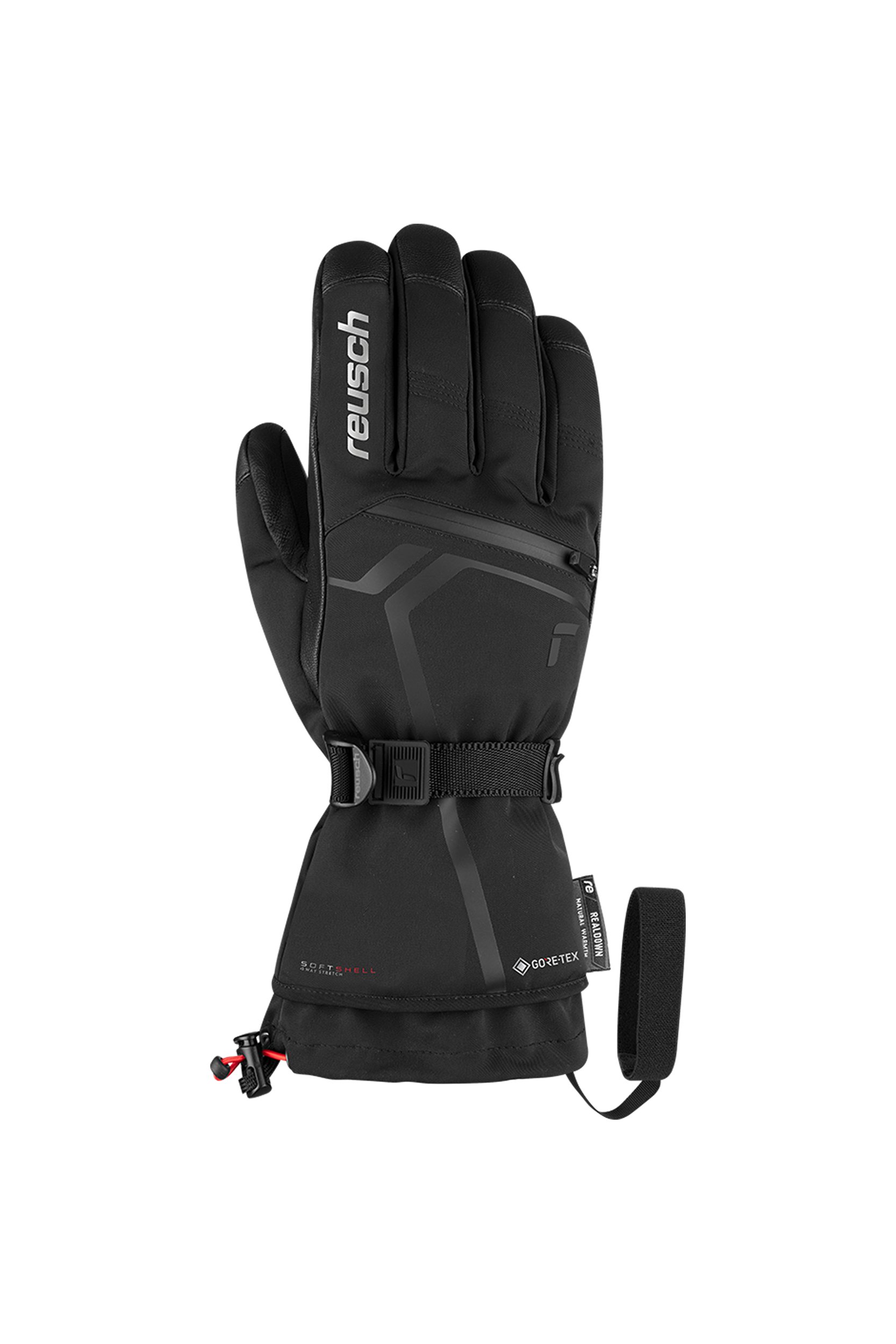 Reusch Down Spirit GORE-TEX® Unisex Skihandschuh Schwarz/Silber Reusch Down Spirit GORE-TEX® Unisex Skihandschuh Schwarz/Silber