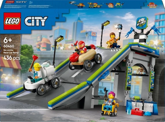 LEGO® City 60460 Keine Limits: Seifenkistenrennen mit Rampe LEGO® City 60460 Keine Limits: Seifenkistenrennen mit Rampe