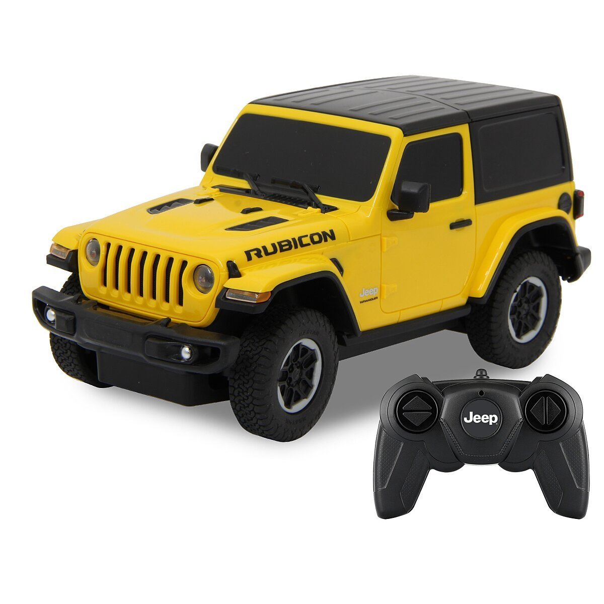 JAMARA Jeep Wrangler JL 1:24 gelb 2,4GHz ab 6 Jahren JAMARA Jeep Wrangler JL 1:24 gelb 2,4GHz ab 6 Jahren