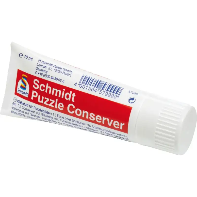 Schmidt Spiele 57999 Puzzle-Conserver – Puzzlekleber 70 ml Schmidt Spiele 57999 Puzzle-Conserver – Puzzlekleber 70 ml