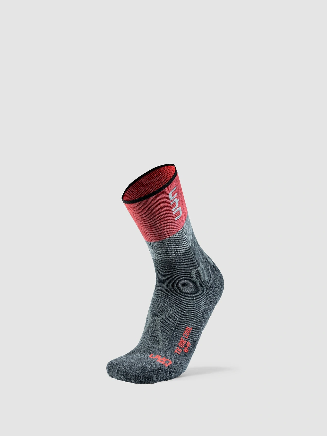 UYN Damen Trekkingsocken One Cool S100292G049 - Anthrazit/Rot UYN Damen Trekkingsocken One Cool S100292G049 - Anthrazit/Rot