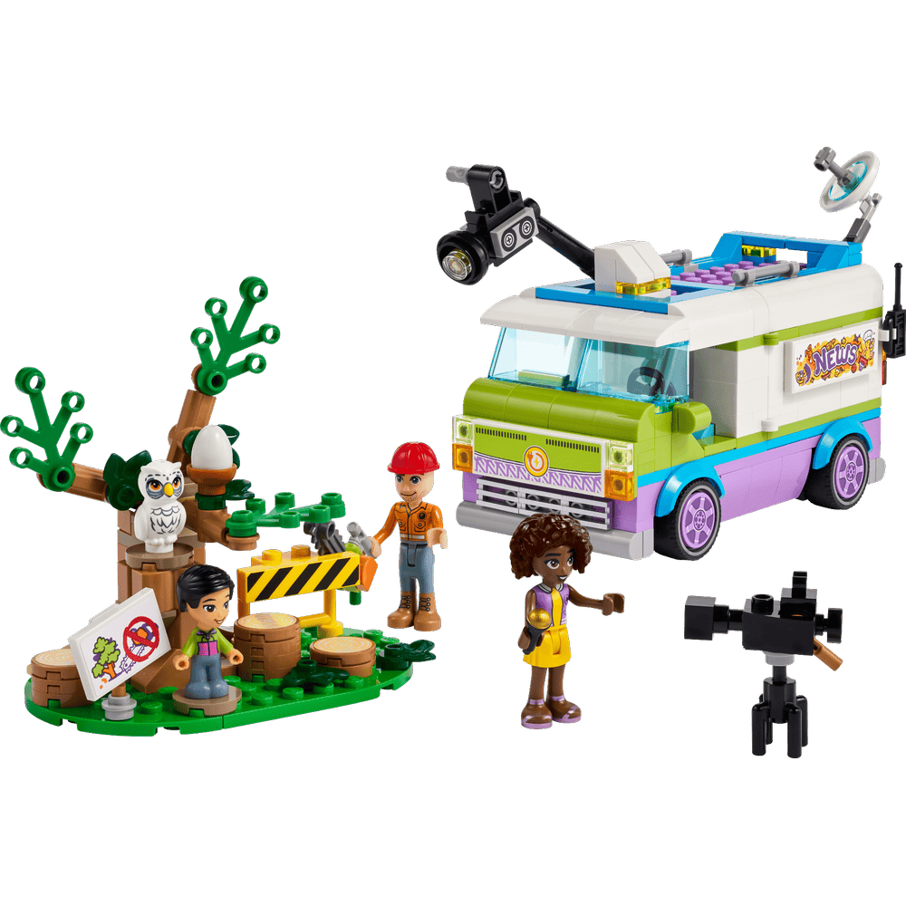 LEGO® Friends Nachrichtenwagen 41749 Person, Maschine, Rad, Spielzeug