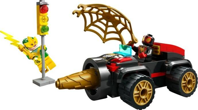 LEGO® MARVEL Spideys Bohrfahrzeug 10792 Licht, Rasen, Rasenmäher, Pflanze, Werkzeug
