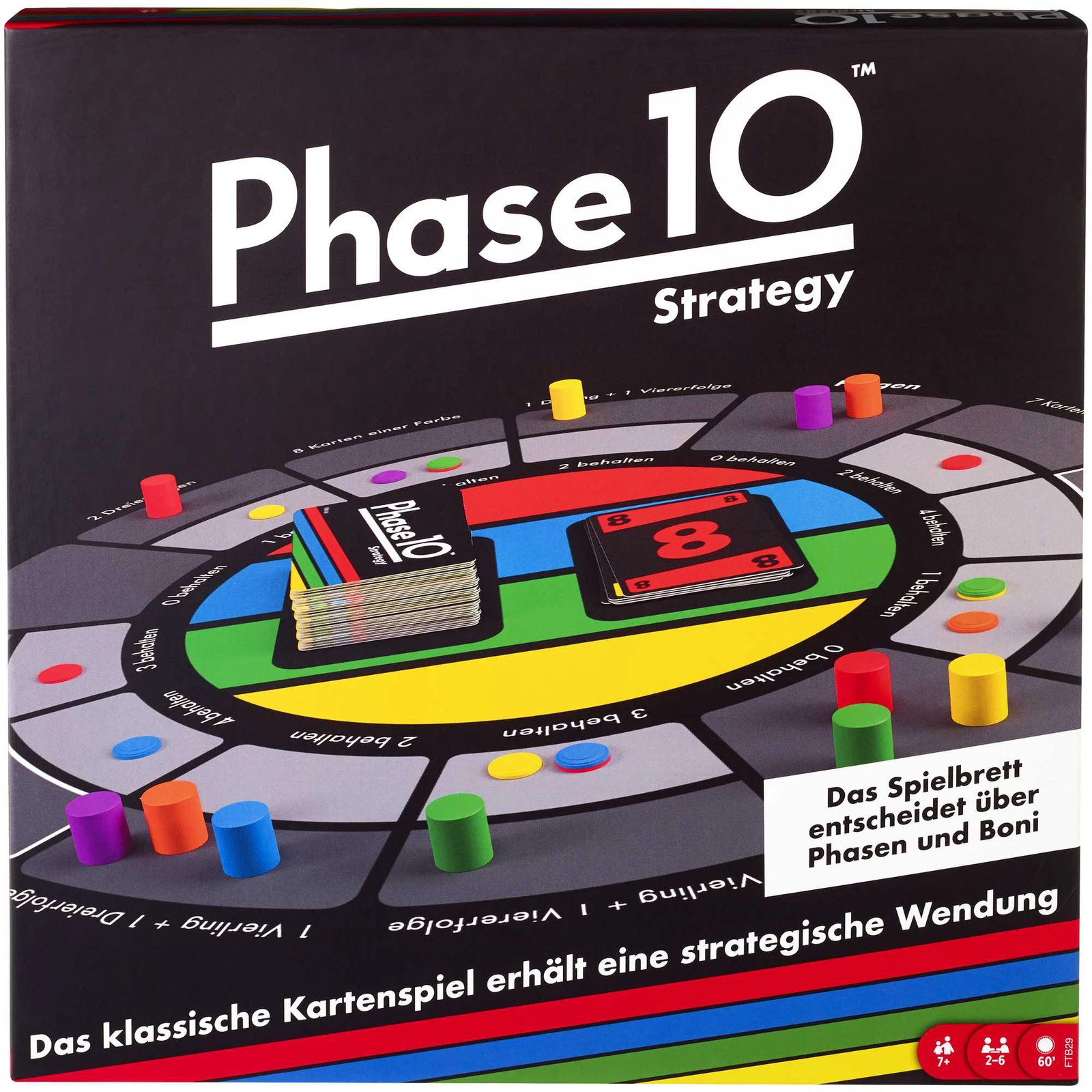 Phase, 10, Brettspiel, FTB29 Phase 10 Brettspiel FTB29