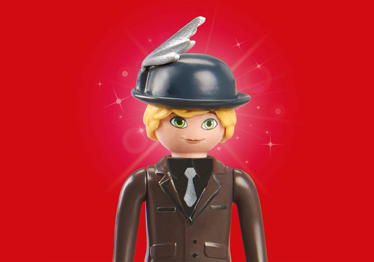PLAYMOBIL 71335 Miraculous: Gabriels Fashion Show Person, Gesicht, Kopf