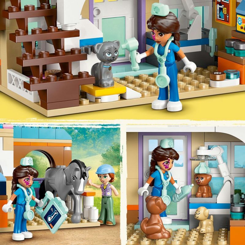 LEGO® Friends 42651 Tierarztpraxis für Pferde und