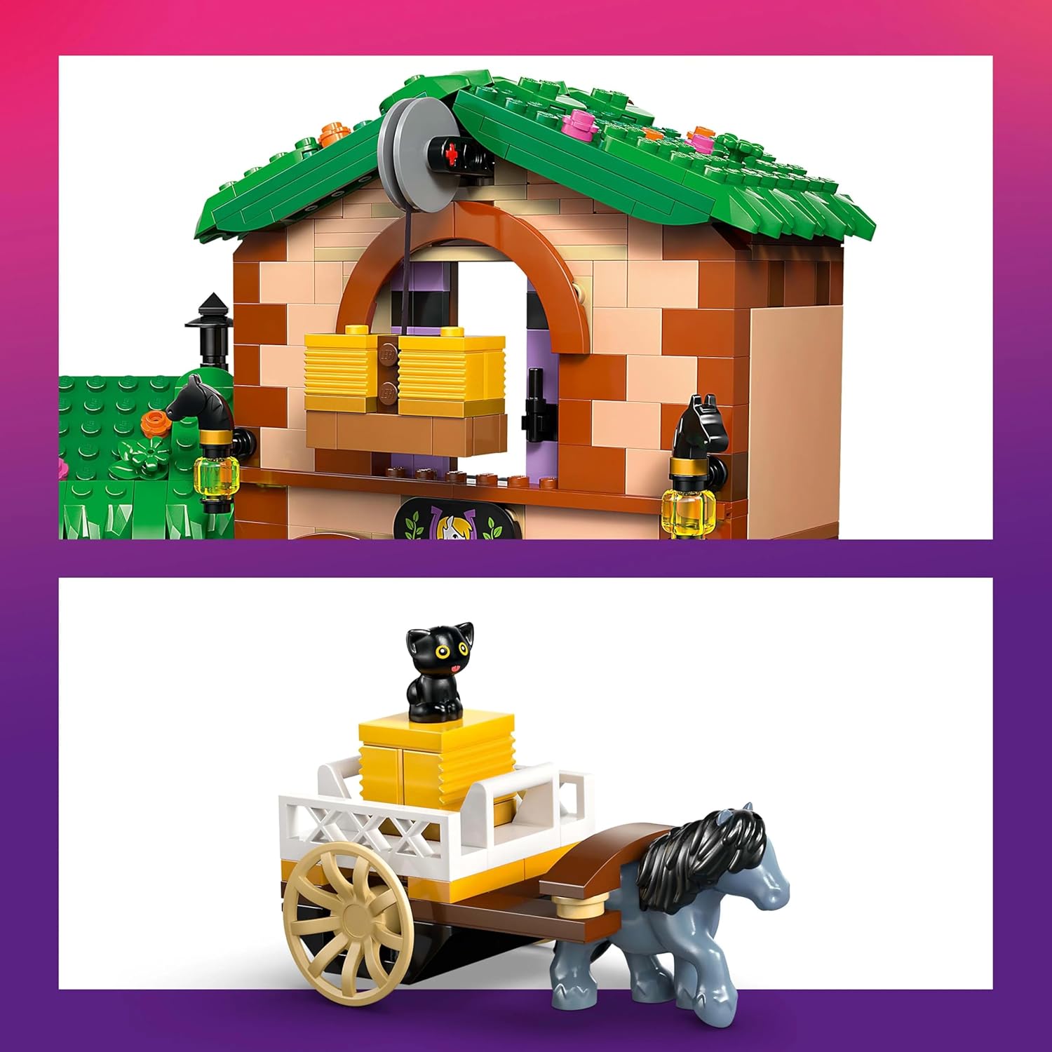 LEGO® Friends 42654 Ponyhof & Stall Maschine, Rad