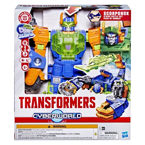 Transformers Cyberworld Scorponok Strike Battle Transformers Cyberworld Scorponok Strike Battle