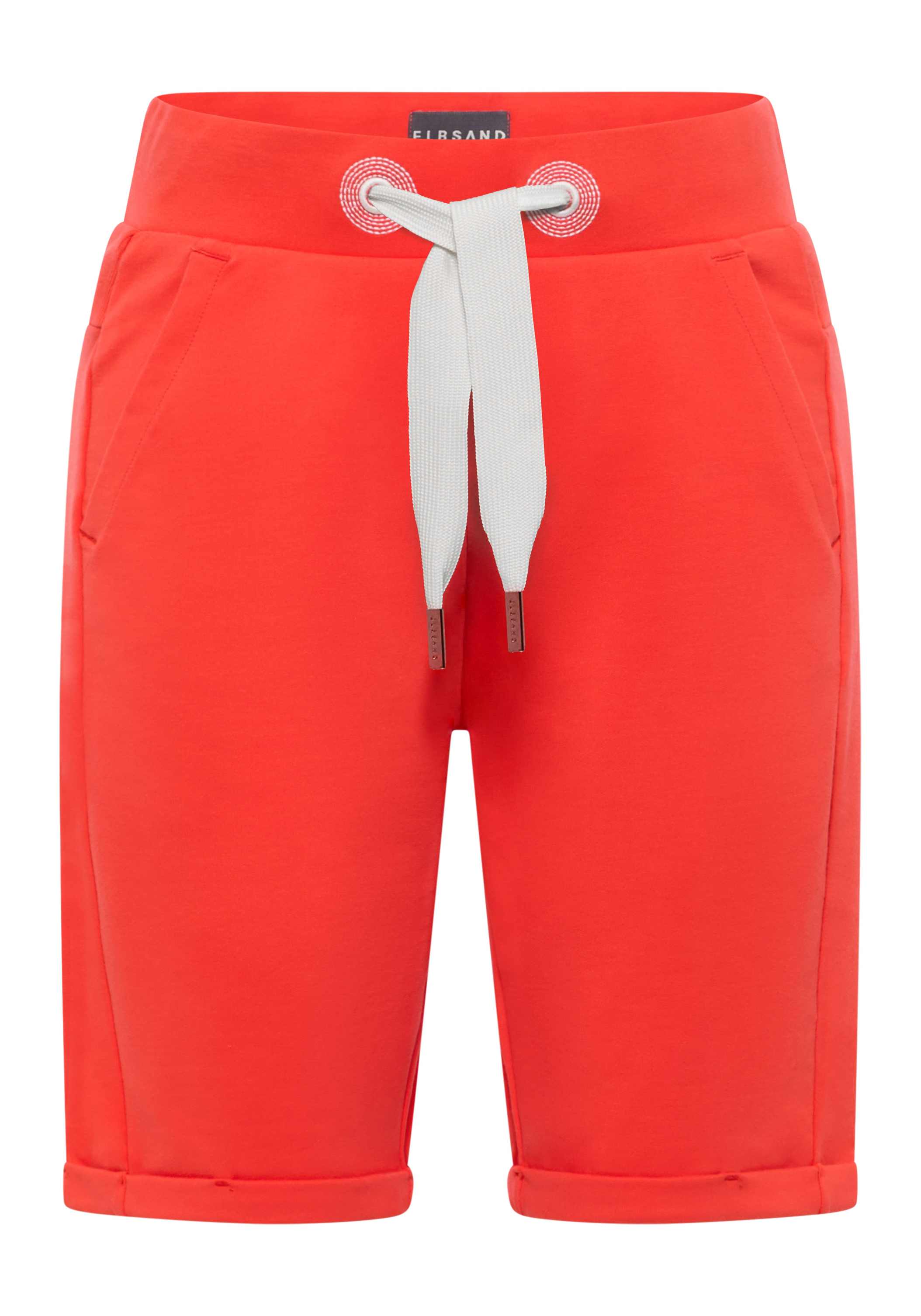 Elbsand Brinjana Sweatbermuda in Rot, Produktfoto 1.