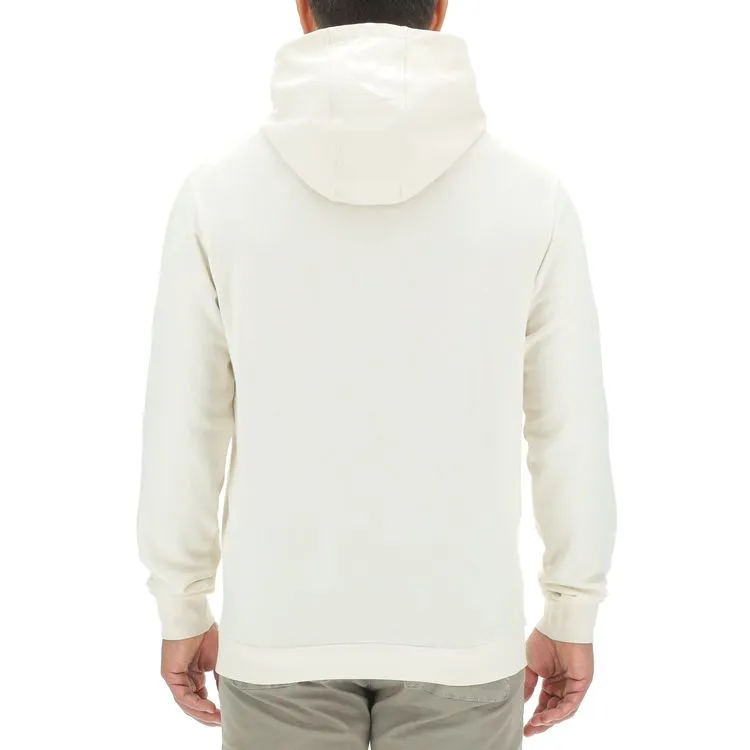 JEEP Herren Hoodie O103276WH - Weiß mit großem Jeep-Logo und Beuteltasche GR. XXL JEEP Herren Hoodie O103276WH - Weiß mit großem Jeep-Logo und Beuteltasche GR. XXL