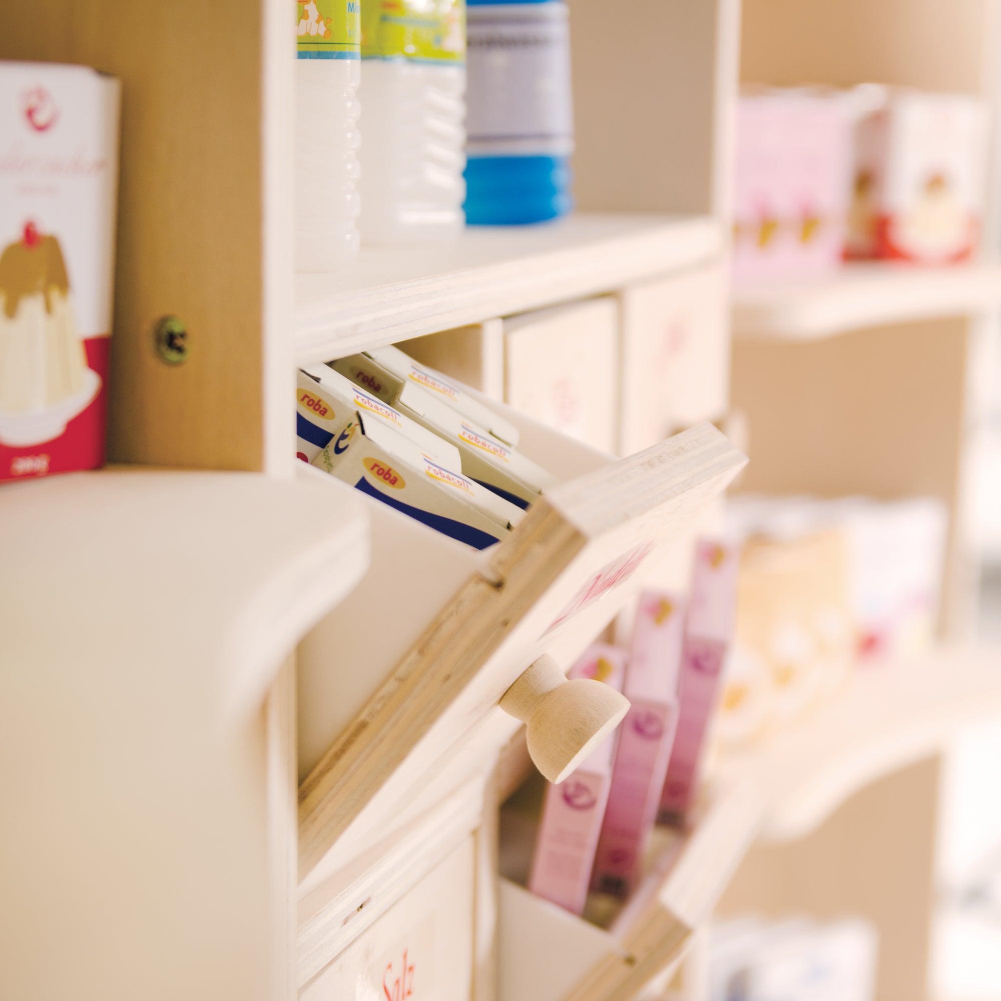 Roba 9286ZU Kaufland Holz natur + Zubehör natur lackiert – Rollenspiel - Produktbild 13