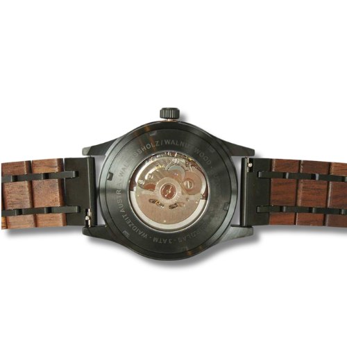 WAIDZEIT WA01W Herrenuhr Waldlich Automatik Walnuss WAIDZEIT WA01W Herrenuhr Waldlich Automatik Walnuss