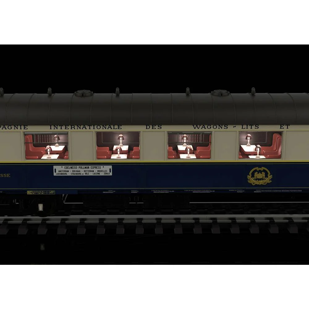 Märklin 42470 H0 Pullmanwagen-Set „Edelweiß“ der CIWL Märklin 42470 H0 Pullmanwagen-Set „Edelweiß“ der CIWL