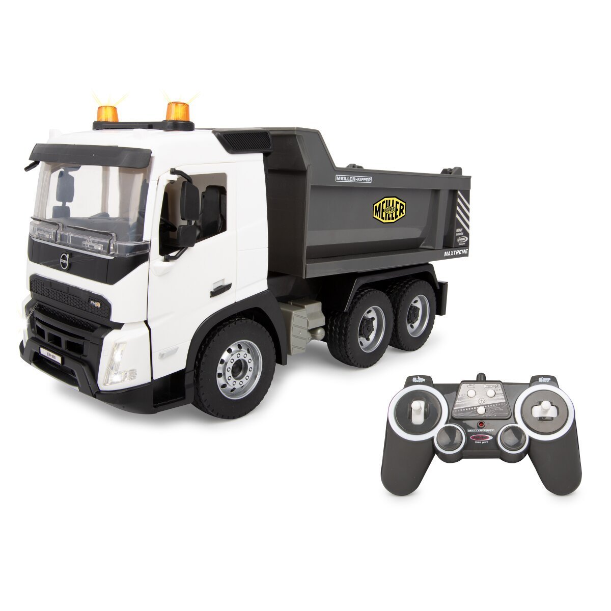 JAMARA Muldenkipper Volvo FMX Meiller 1:20 2,4GHz ab 6 Jahren JAMARA Muldenkipper Volvo FMX Meiller 1:20 2,4GHz ab 6 Jahren