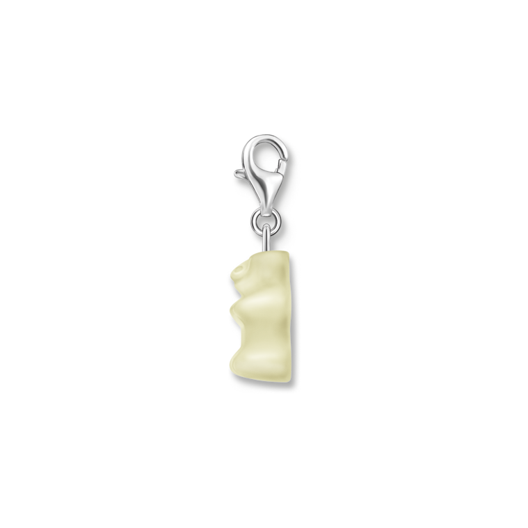 Thomas Sabo Anhänger Haribo Charm-Club Goldbär Weiß 2187-017-14 Zubehor, Ohrring, Schmuck