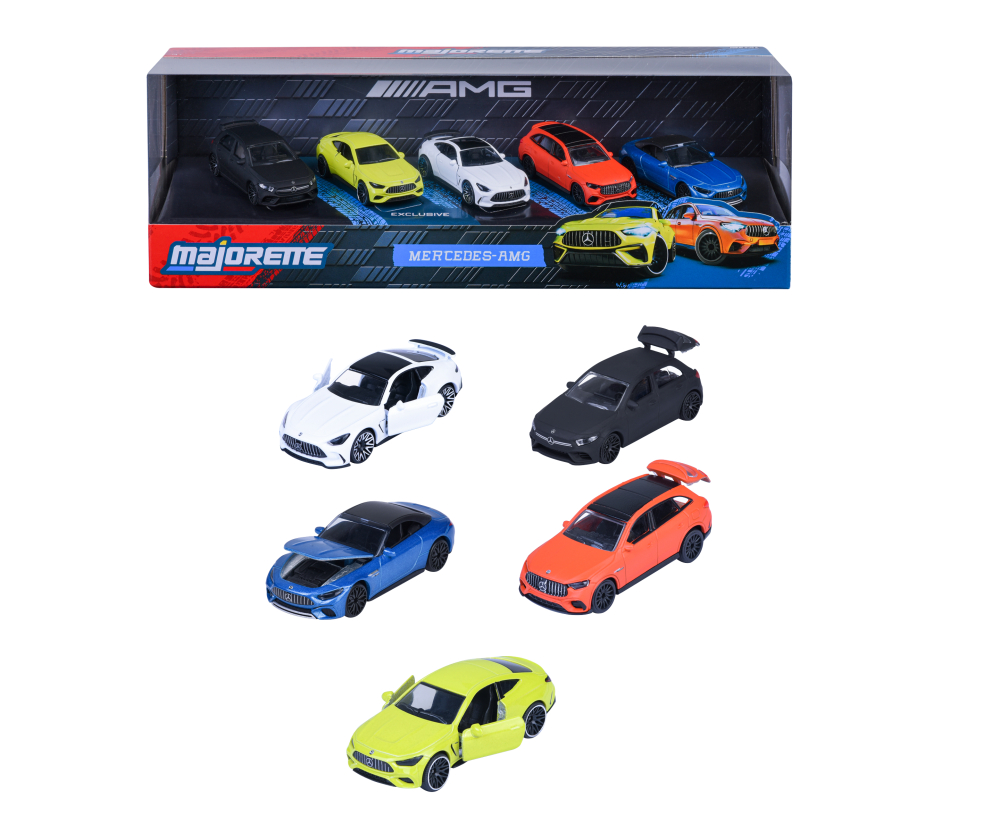 Majorette Mercedes-AMG 5 Pieces Giftpack
