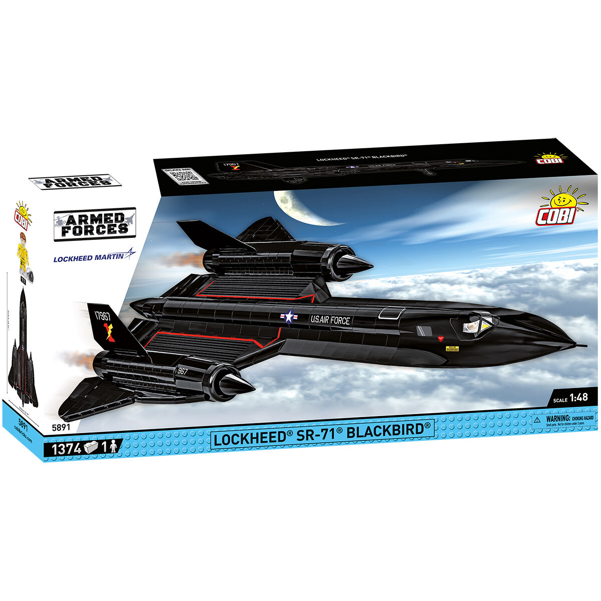 COBI 5891 - Lockheed SR-71 Blackbird COBI 5891 - Lockheed SR-71 Blackbird