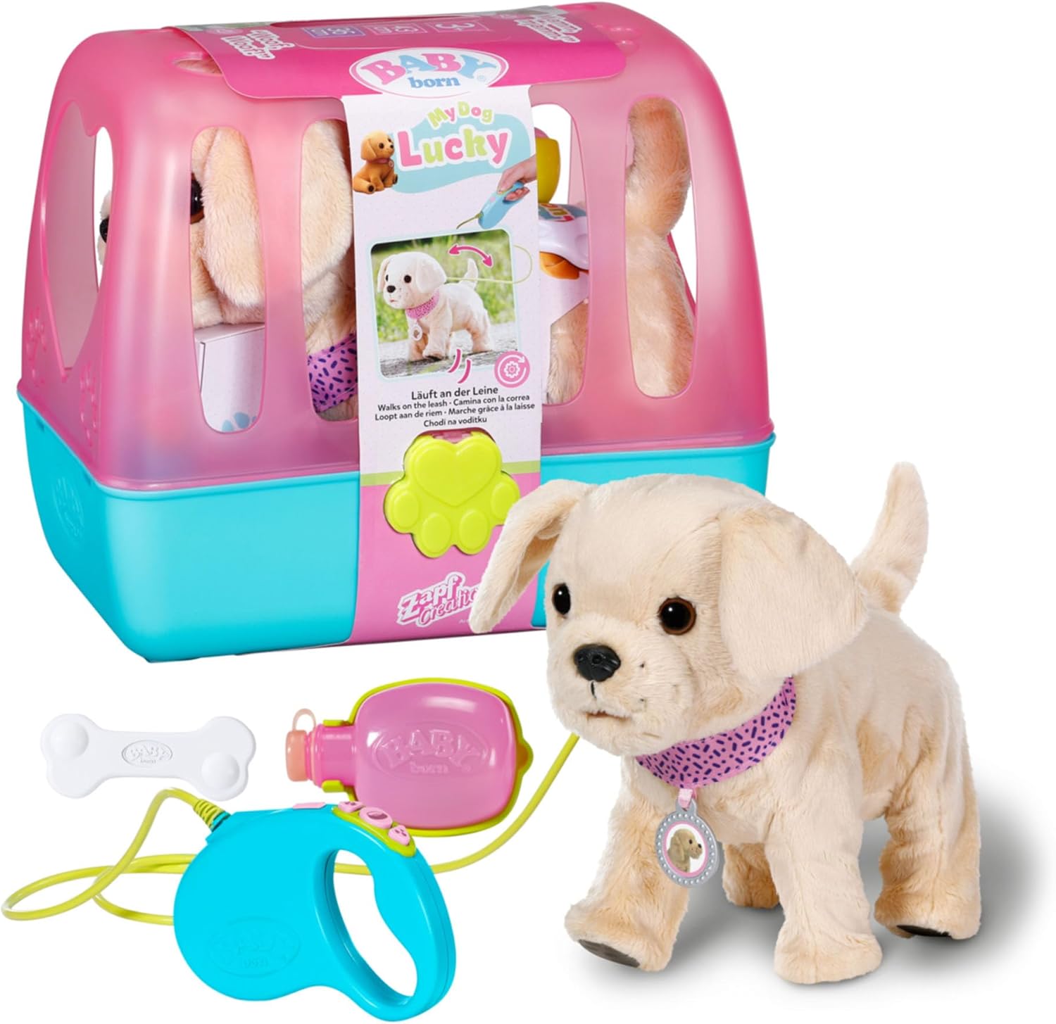 BABY born Mein Hund Lucky mit Box BABY, born, Mein, Hund, Lucky, mit, Box