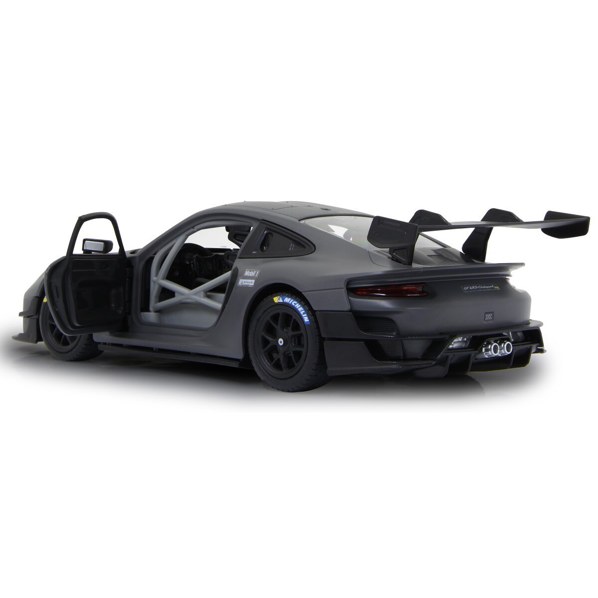 JAMARA Porsche 911 GT2 RS Clubsport 25 1:18 grau 2,4 GHz Bausatz ab 8 Jahren