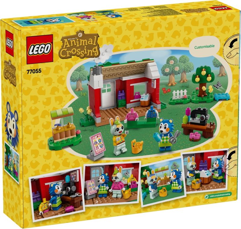 LEGO® Animal Crossing™ 77055 Die Schneiderei der Schneiderschwestern LEGO® Animal Crossing™ 77055 Die Schneiderei der Schneiderschwestern