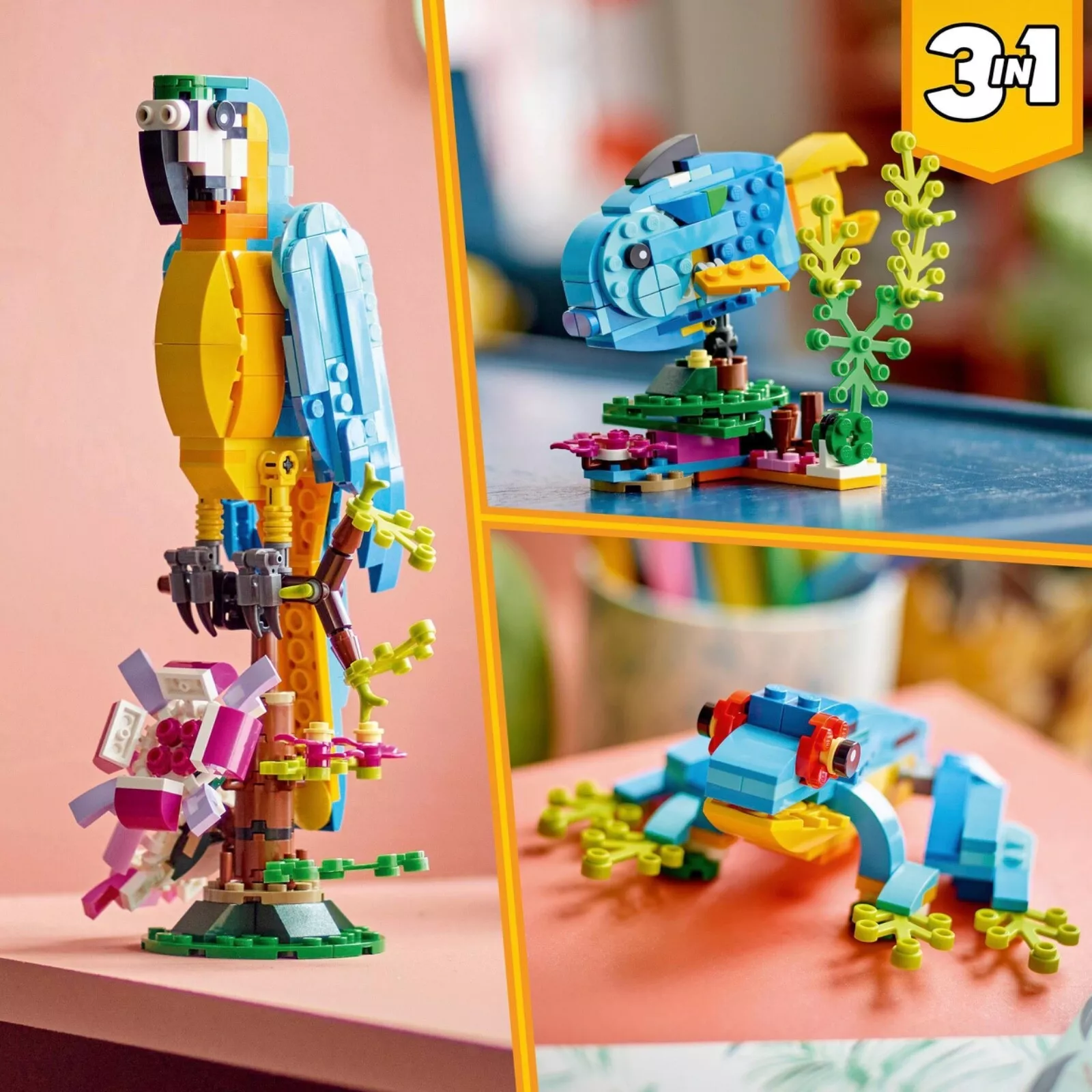 LEGO® Creator Exotischer Papagei 31136