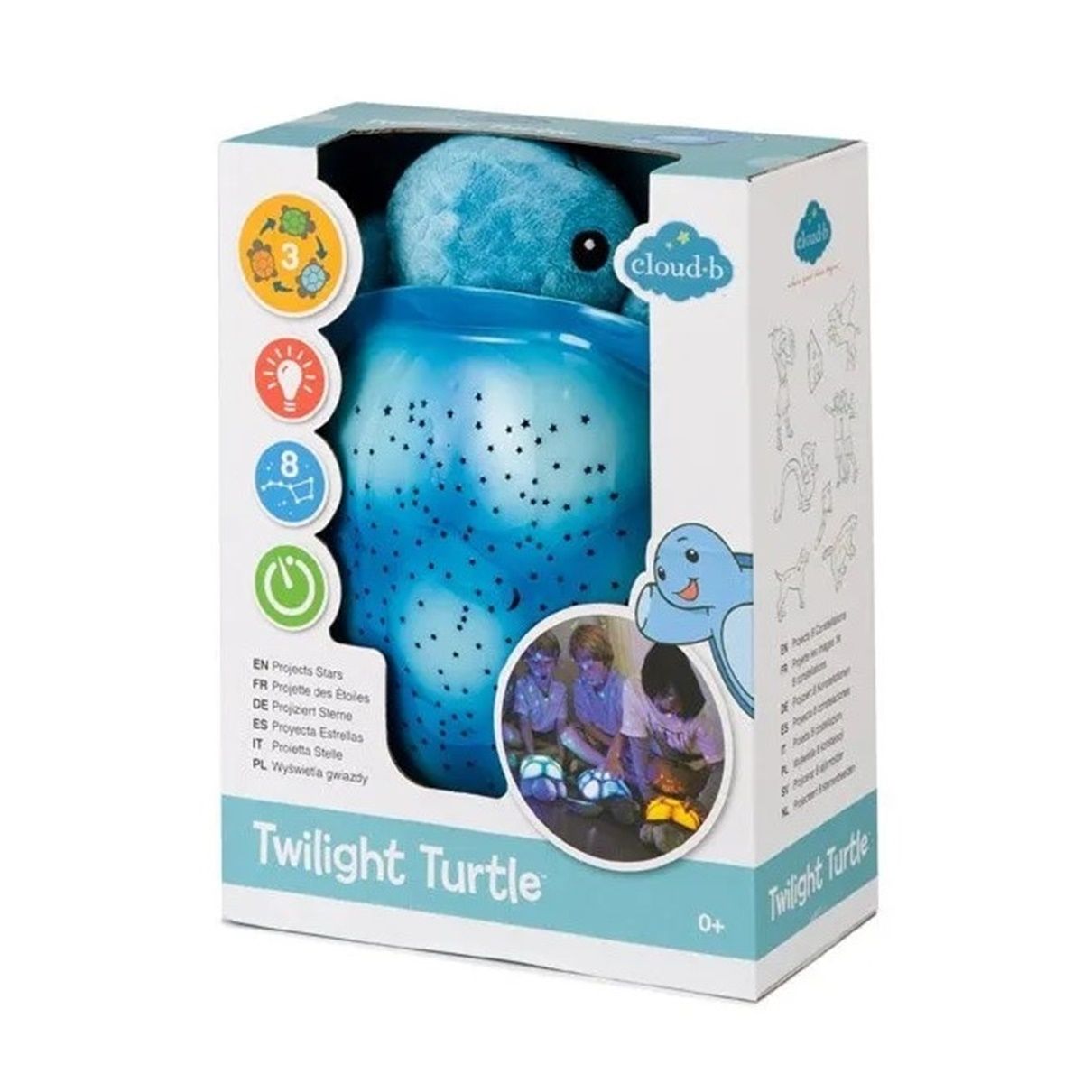 cloud b Einschlafhilfe Twilight Turtle blue, Nachtlicht cloud b Einschlafhilfe Twilight Turtle blue, Nachtlicht