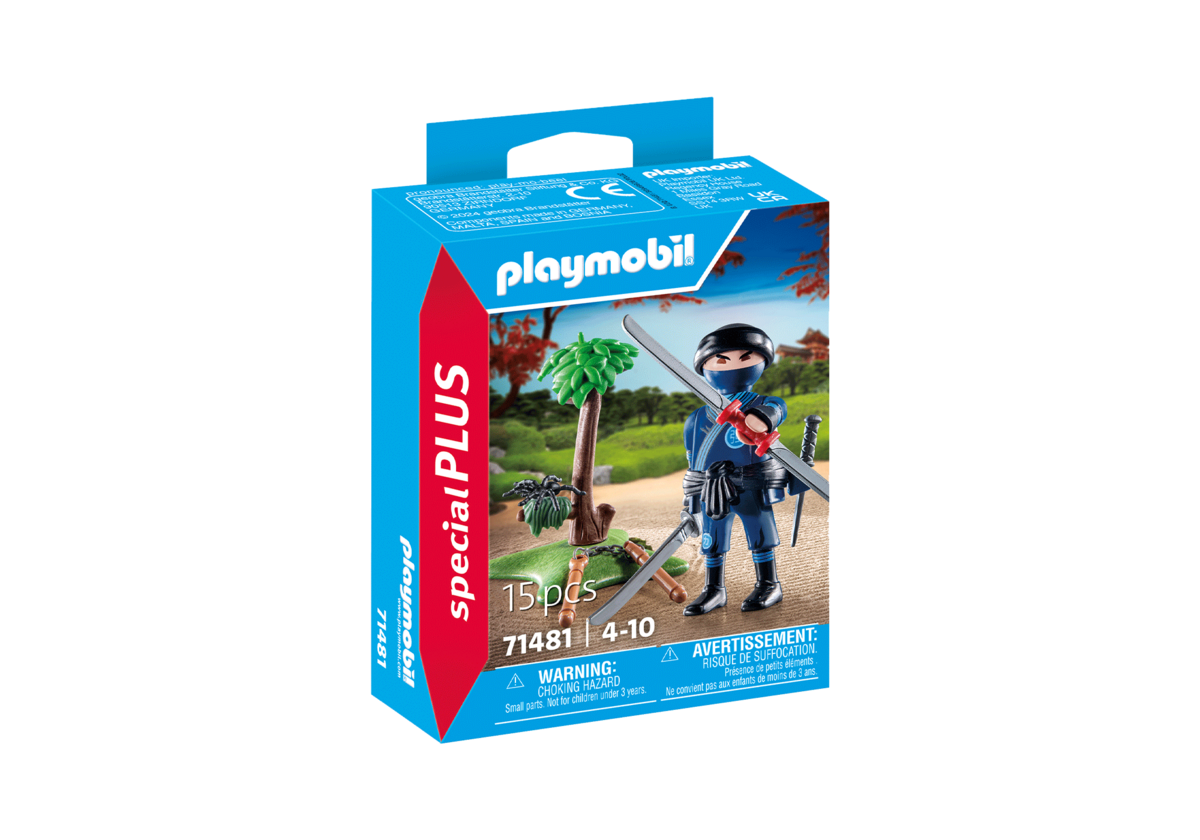 PLAYMOBIL 71481 Ninja mit Ausrüstung PLAYMOBIL, 71481, Ninja, mit, Ausrüstung, Person, Kiste