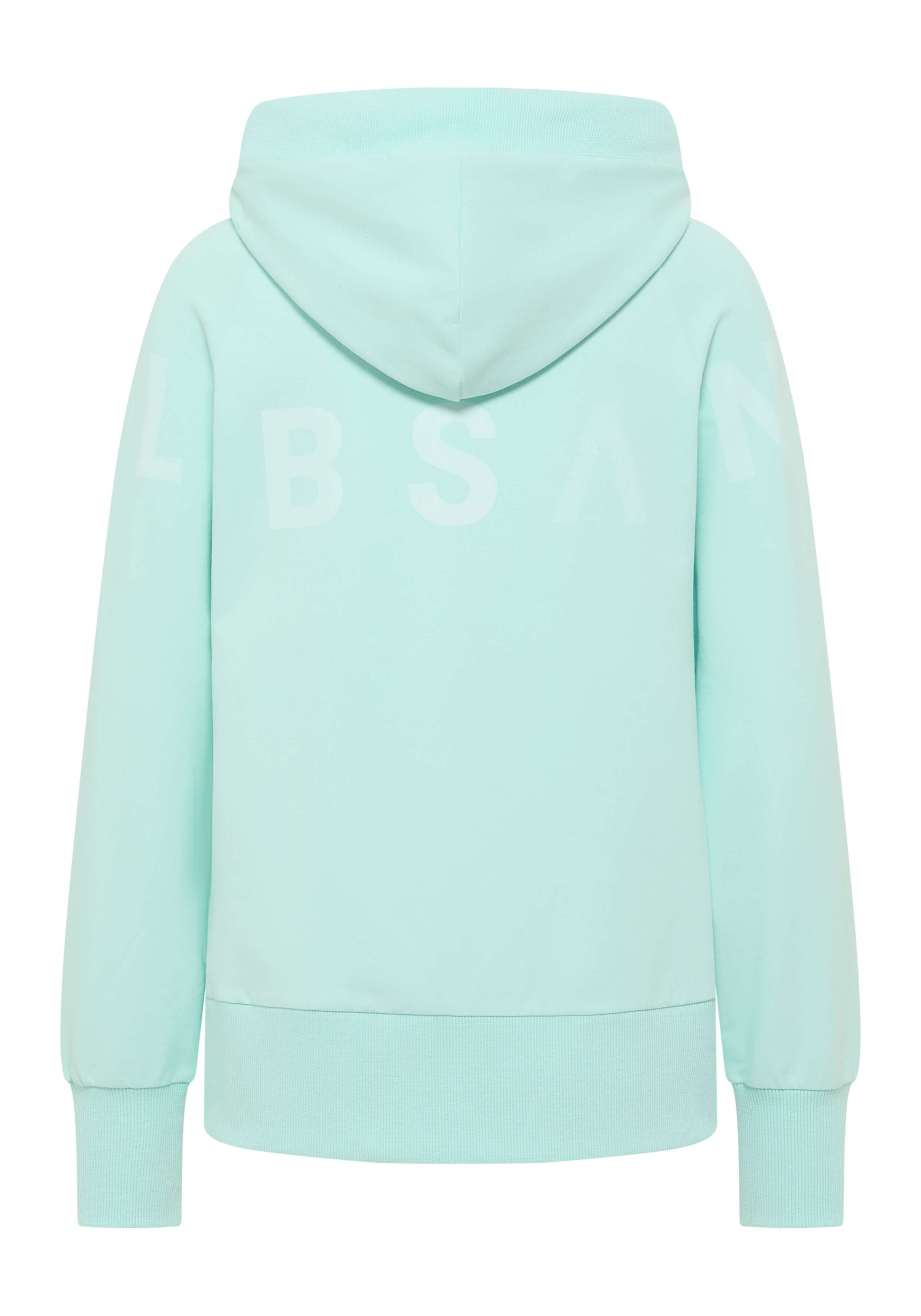 Elbsand Kala Sweatjacke in Mintgrün, Produktfoto 2.