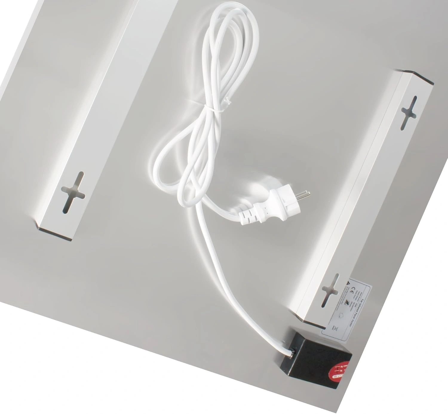 VIESTA® H700GW Infrarotheizung Glas Wandheizung 700 W – Infrarot Heizpaneel aus Sicherheitsglas, Weiß VIESTA® H700GW Infrarotheizung Glas Wandheizung 700 W – Infrarot Heizpaneel aus Sicherheitsglas, Weiß