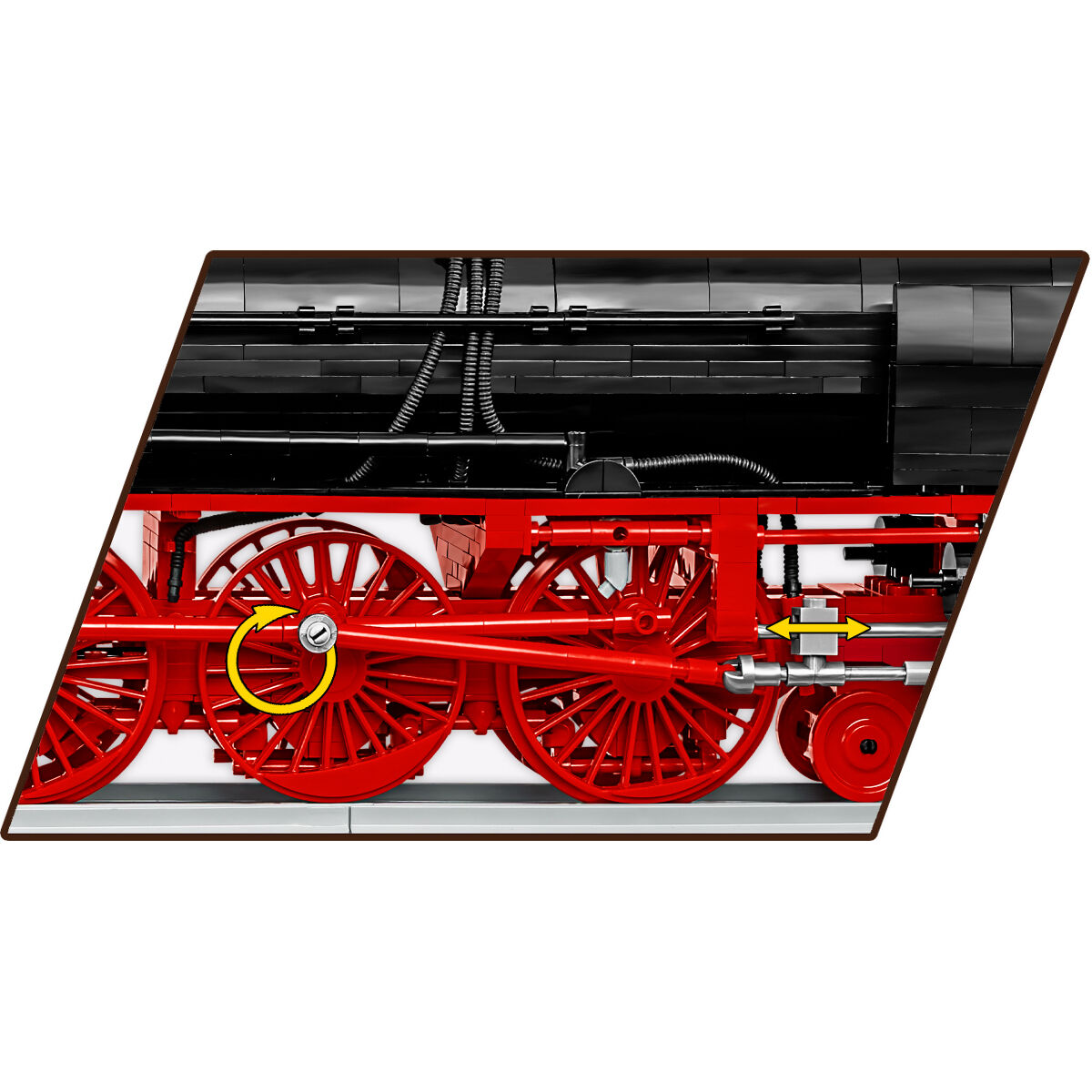 COBI 6286 - DR BR 03 STEAM Locomotive & Watercrane - Bild 9