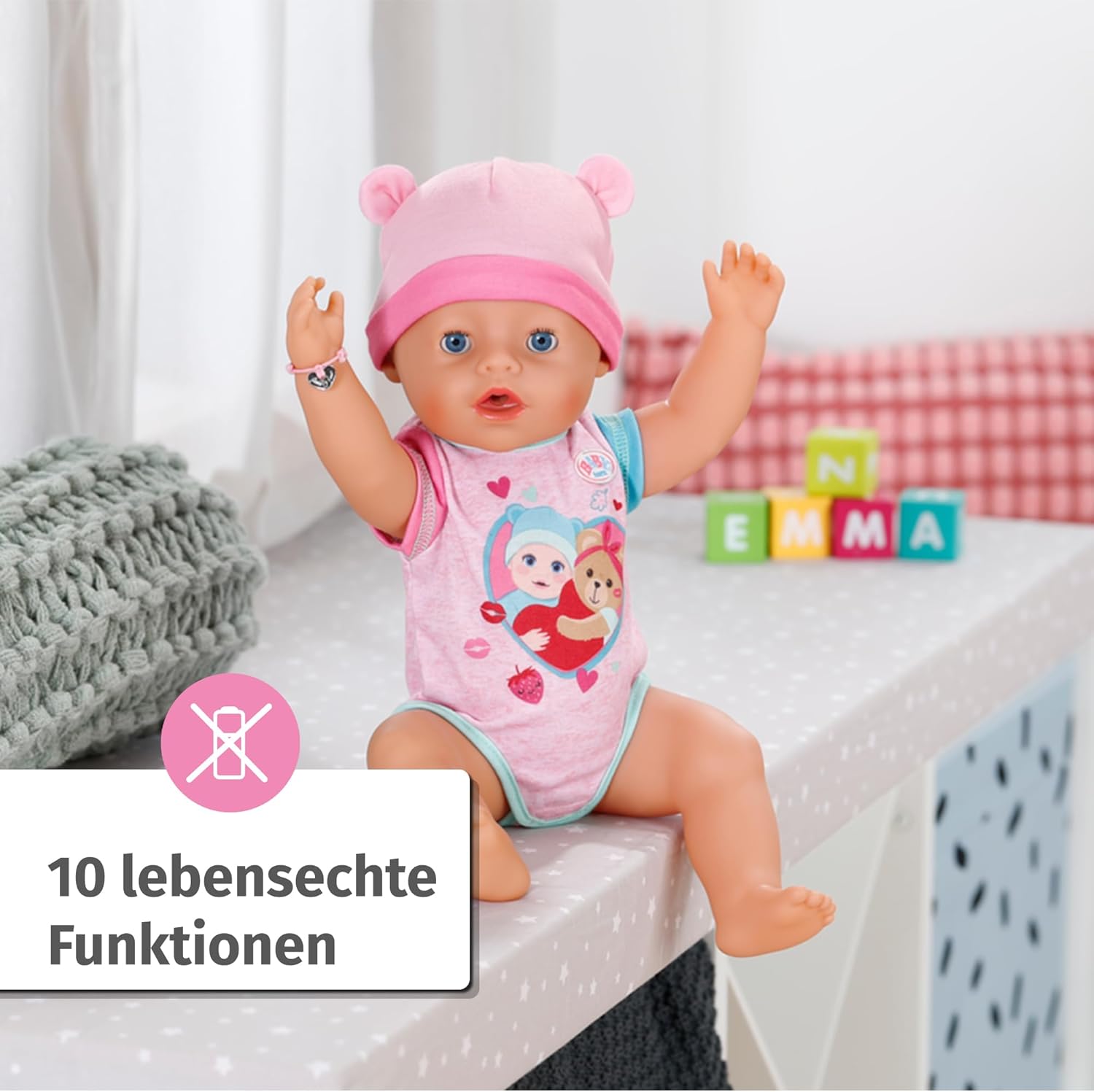 BABY born® Emma DE Baby, Person, Hut, Puppe, Portrait