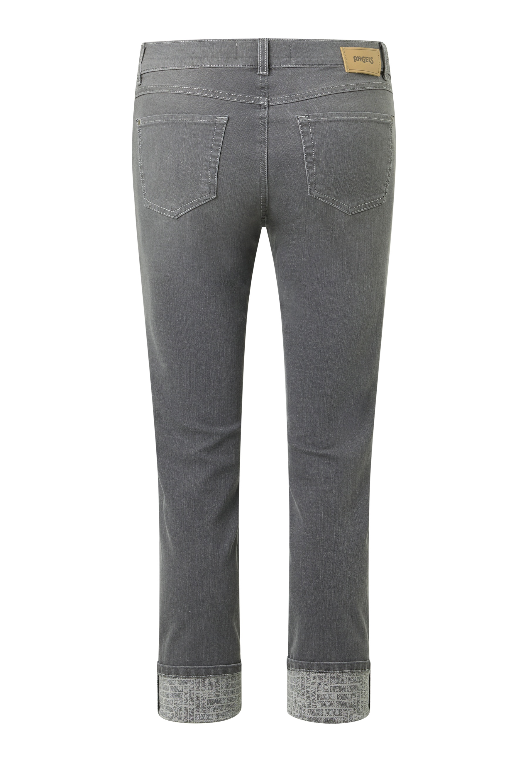 ANGELS 346345500 Damen Jeans Cira Edgy 7/8 Slim Fit - Grau - 3 ANGELS 346345500 Damen Jeans Cira Edgy 7/8 Slim Fit - Grau - 3