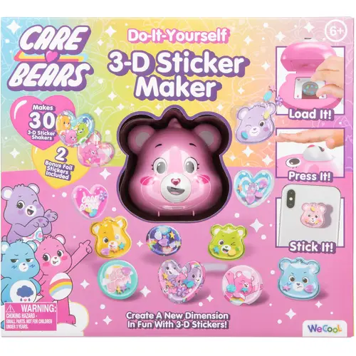 Care Bears 3D Sticker Maker Care Bears 3D Sticker Maker