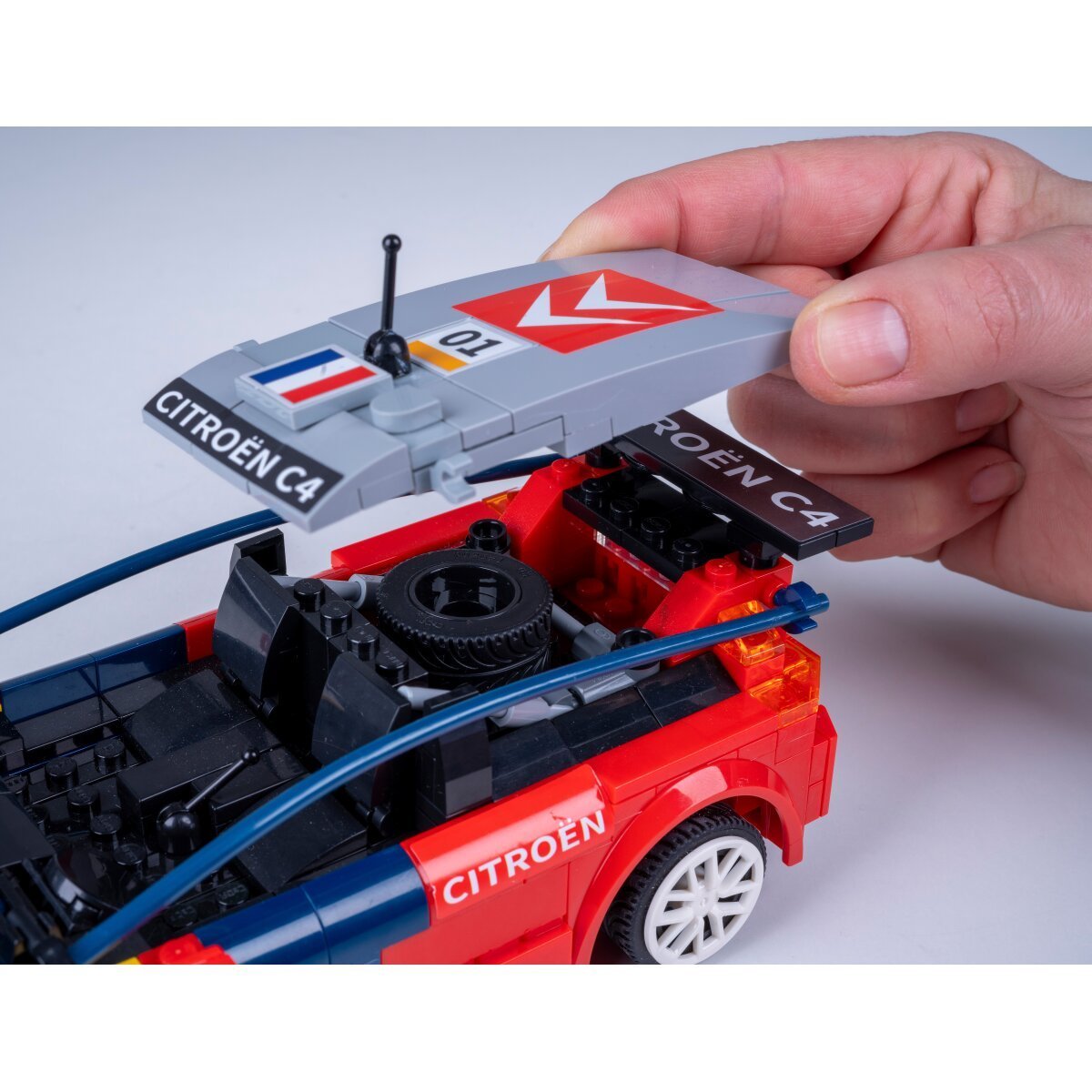 JAMARA CaDA 2008 Citroën C4 WRC 1:20 2,4GHz Bricks ab 6 Jahren JAMARA CaDA 2008 Citroën C4 WRC 1:20 2,4GHz Bricks ab 6 Jahren
