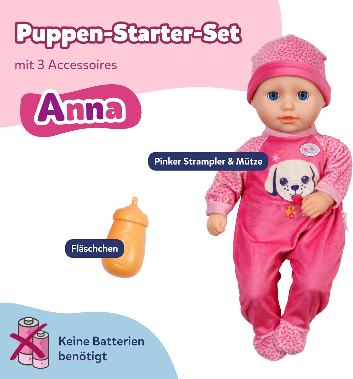 BABY born® Anna Pink 36cm BABY born® Anna Pink 36cm