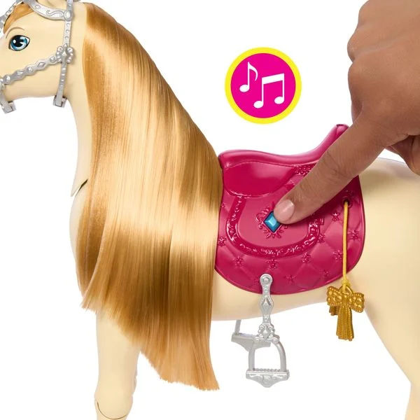 Barbie® Mysteries - Interaktives Pferd mit Geräuschen, Musik & Zubehör, HXJ42 Barbie® Mysteries - Interaktives Pferd mit Geräuschen, Musik & Zubehör, HXJ42