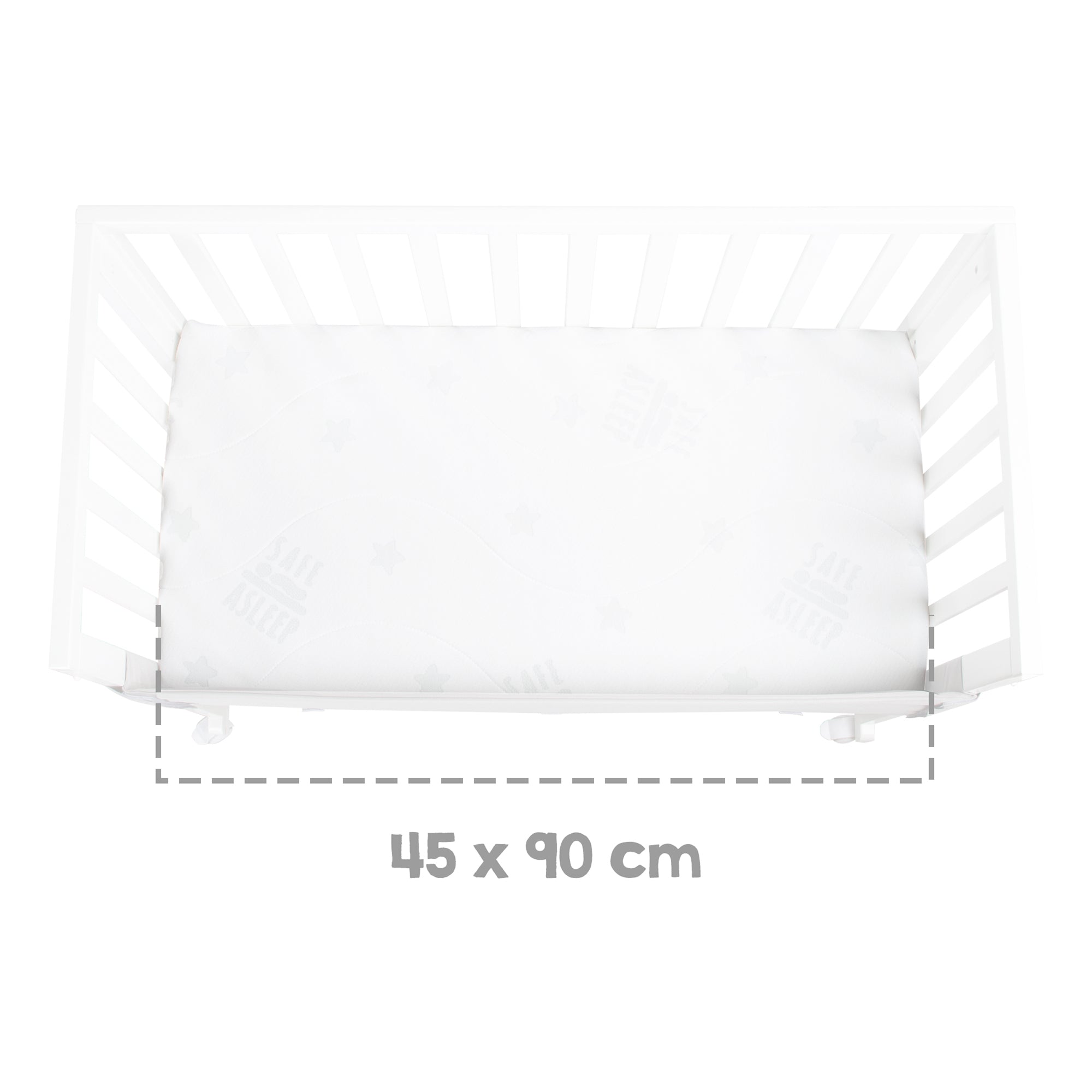Roba 8961WE8M235 Stuben- Beistellbett 3in1, Barriere grau weiß – Stubenbetten - Bild 15 Roba 8961WE8M235 Stuben- Beistellbett 3in1, Barriere grau weiß – Stubenbetten - Produktbild 15