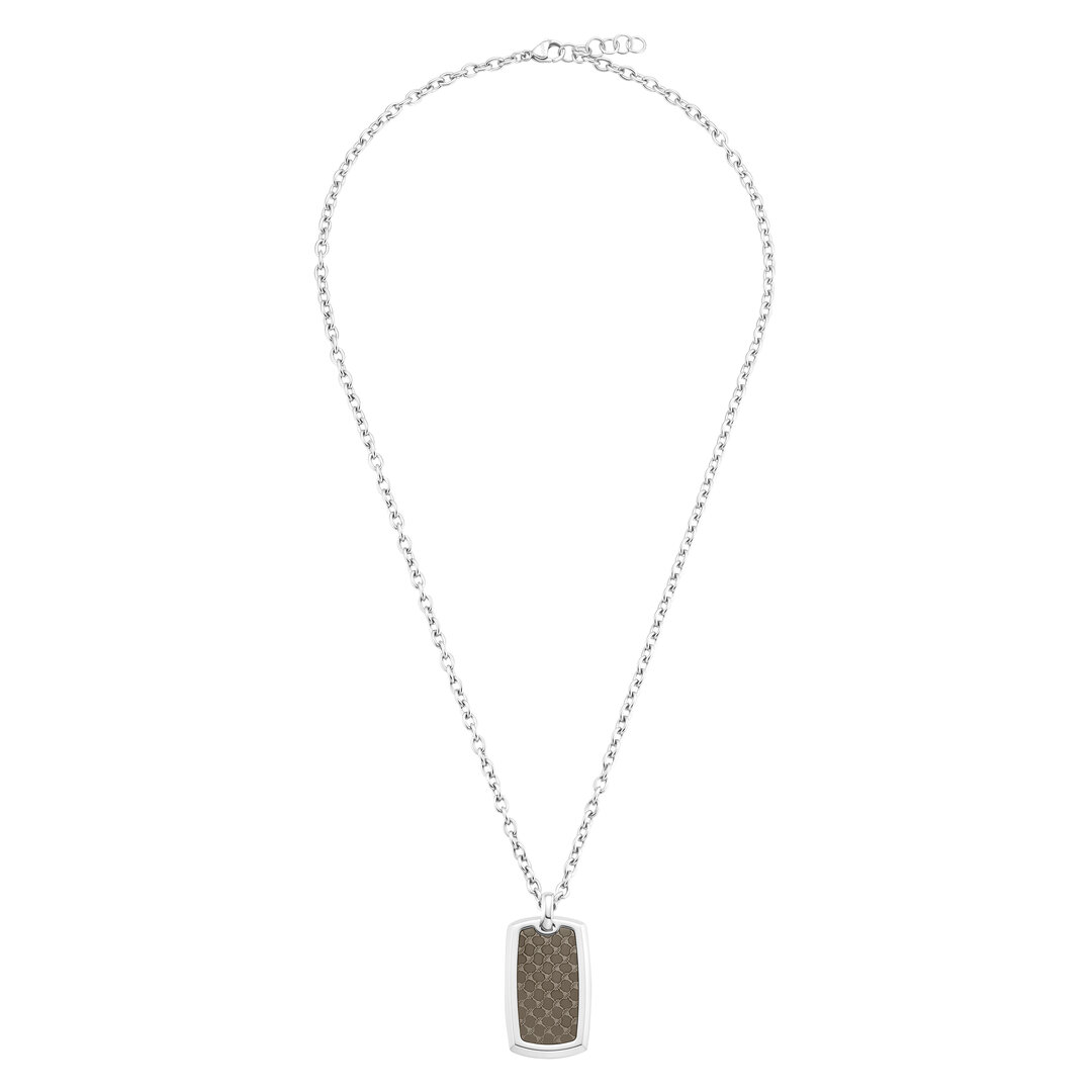 JOOP! Kette Anker Edelstahl Herren Silber 50+2 cm 2036806 Zubehor, Schmuck, Halskette, Anhänger, Diamant