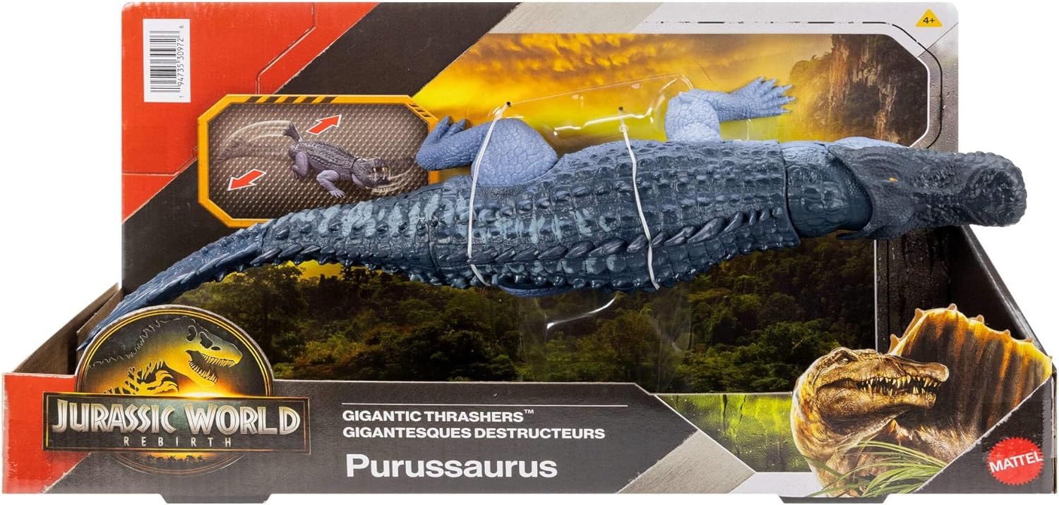 Jurassic, World, Gigantic, Thrashers, Purussaurus, Tier, Dinosaurier, Reptil Jurassic World Gigantic Thrashers Purussaurus