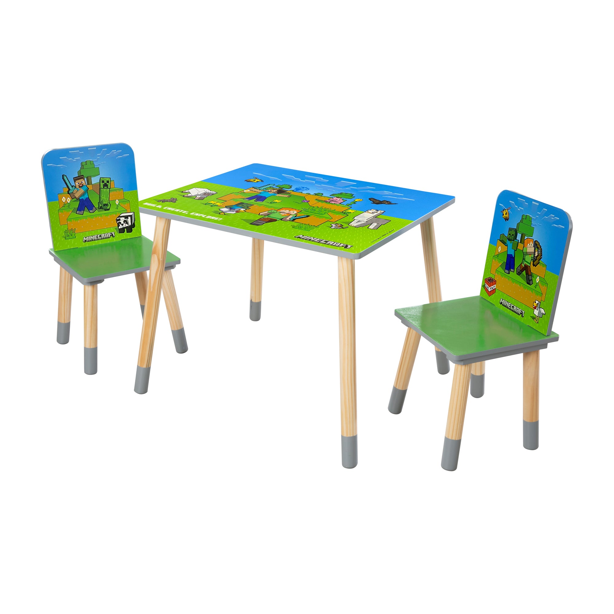 Roba 450019MC SITZGRUPPEN-SET, 1 TISCH MIT 2 STÜHLEN – Spielmöbel - Bild 5 Roba 450019MC SITZGRUPPEN-SET, 1 TISCH MIT 2 STÜHLEN – Spielmöbel - Produktbild 5