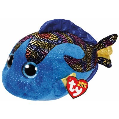 TY_Plüsch,_Fisch_Aqua_24Cm,_Blau, Bekleidung, Hut