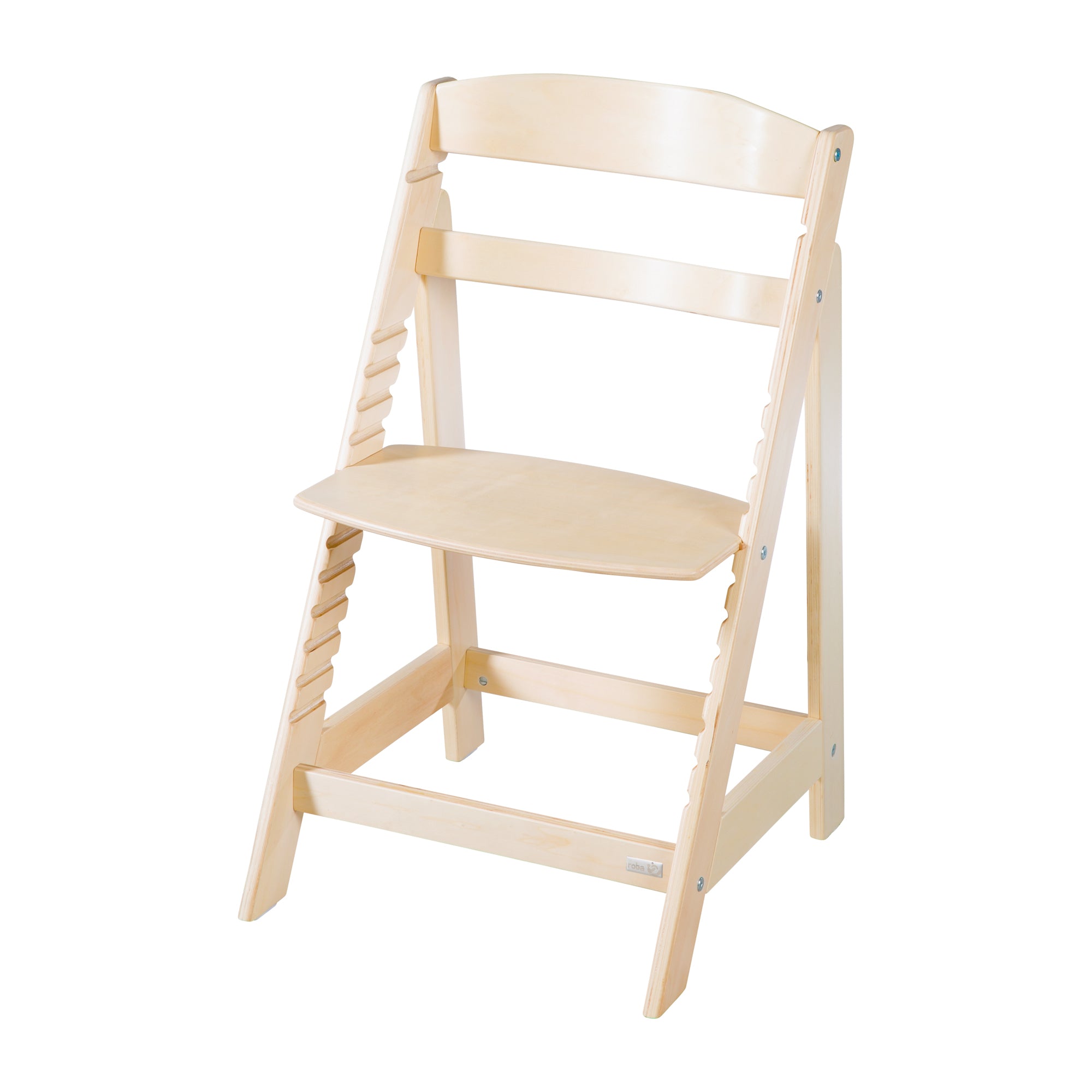 Roba 7562N Treppenhochstuhl natur lackiert - Bild 5 Roba 7562N Treppenhochstuhl natur lackiert - Produktbild 5