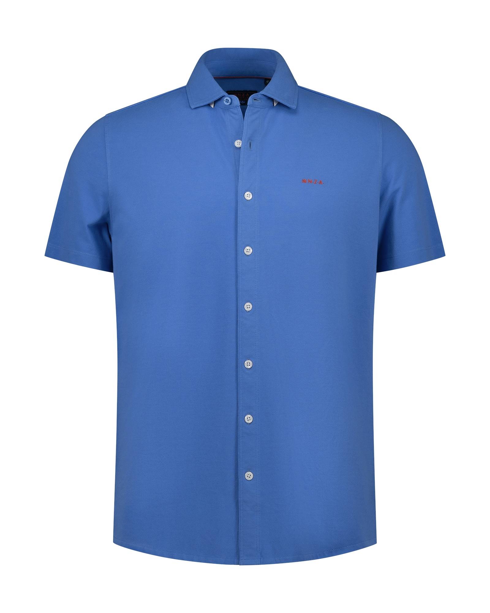 NZA 26CN590SSB Hemd - Kurzarm / Marineblau