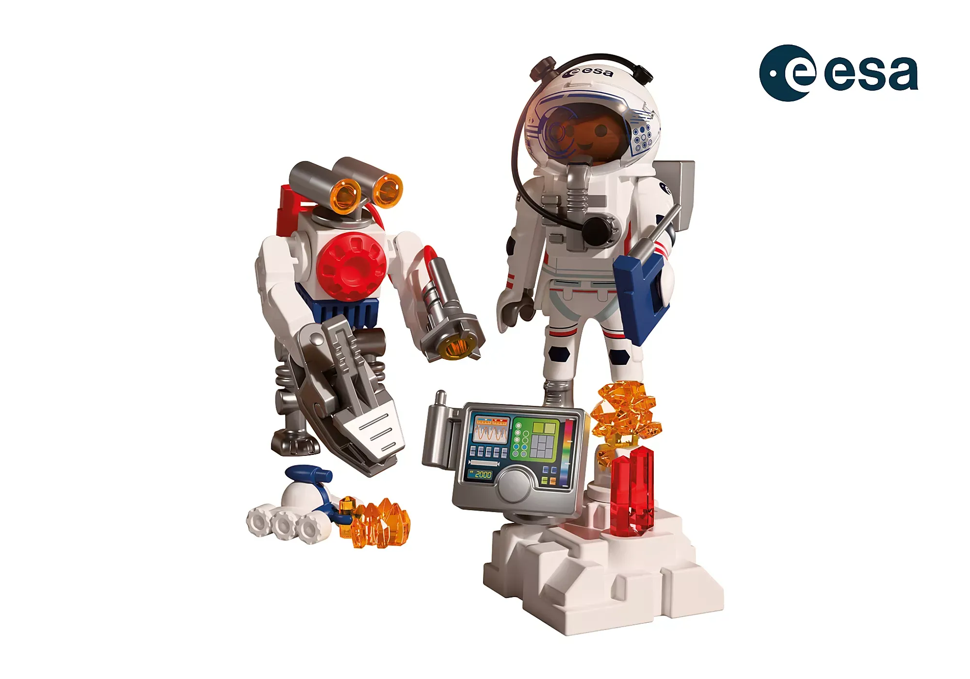 PLAYMOBIL® 72014 ESA: Astronaut mit Roboter