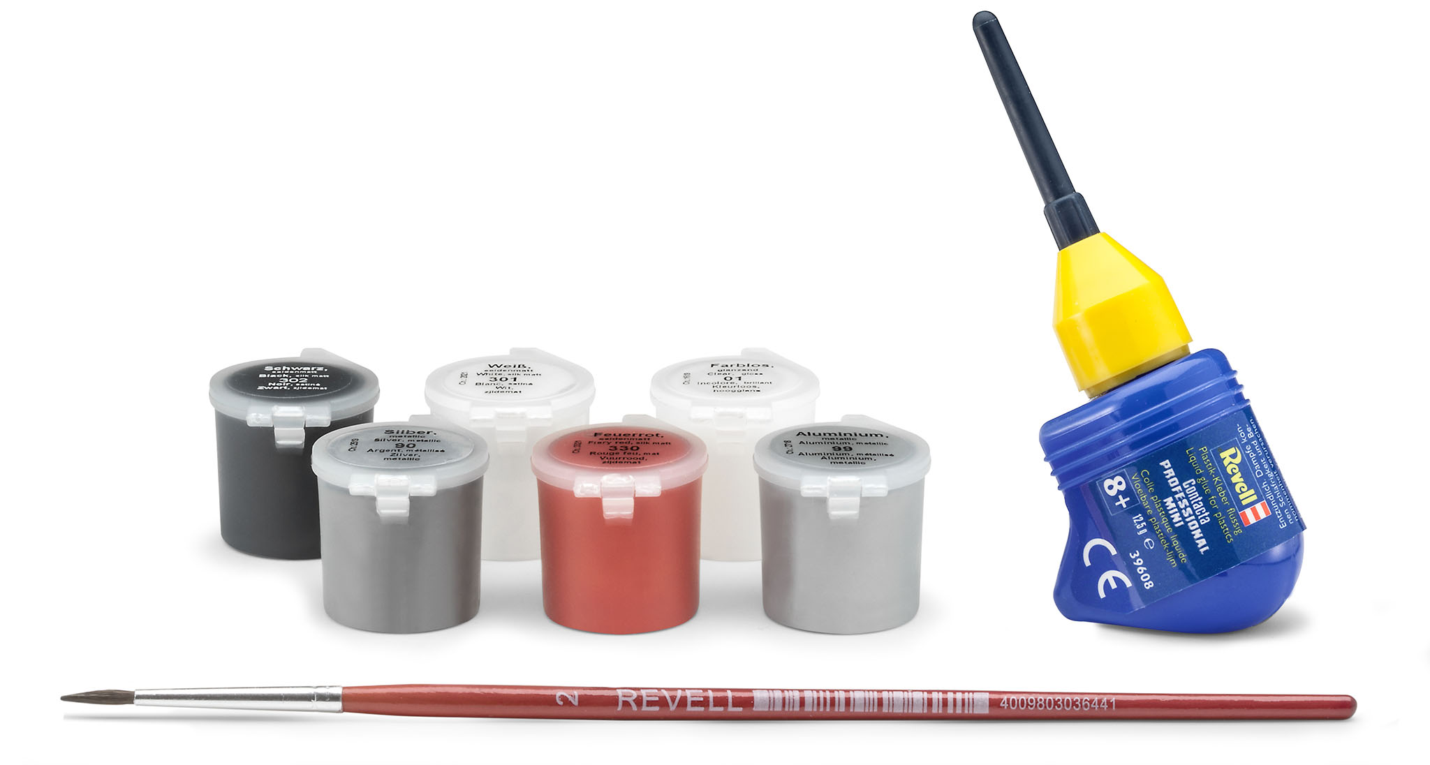 Revell 05633 Geschenkset Mercedes-Benz 300 SLR Pinsel, Gerät, Werkzeug